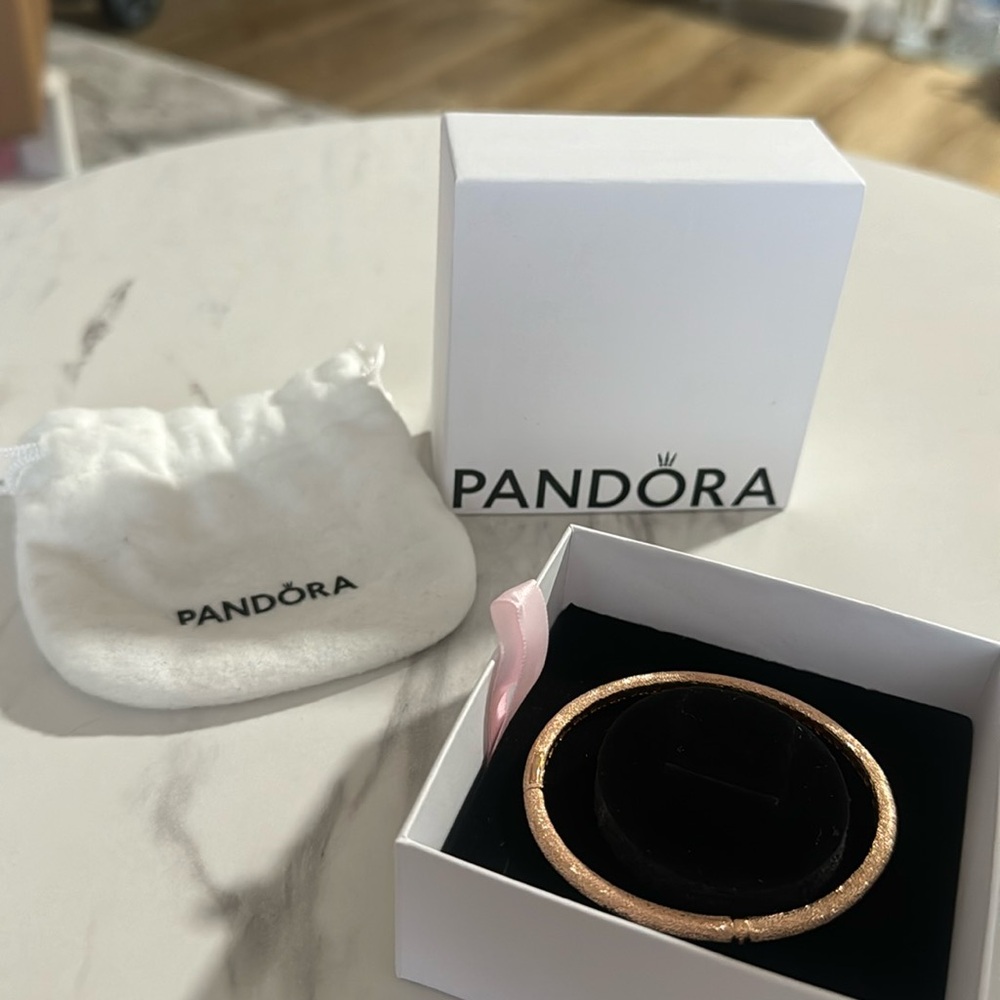 PANDORA MATTE BRILLIANCE BANGLE